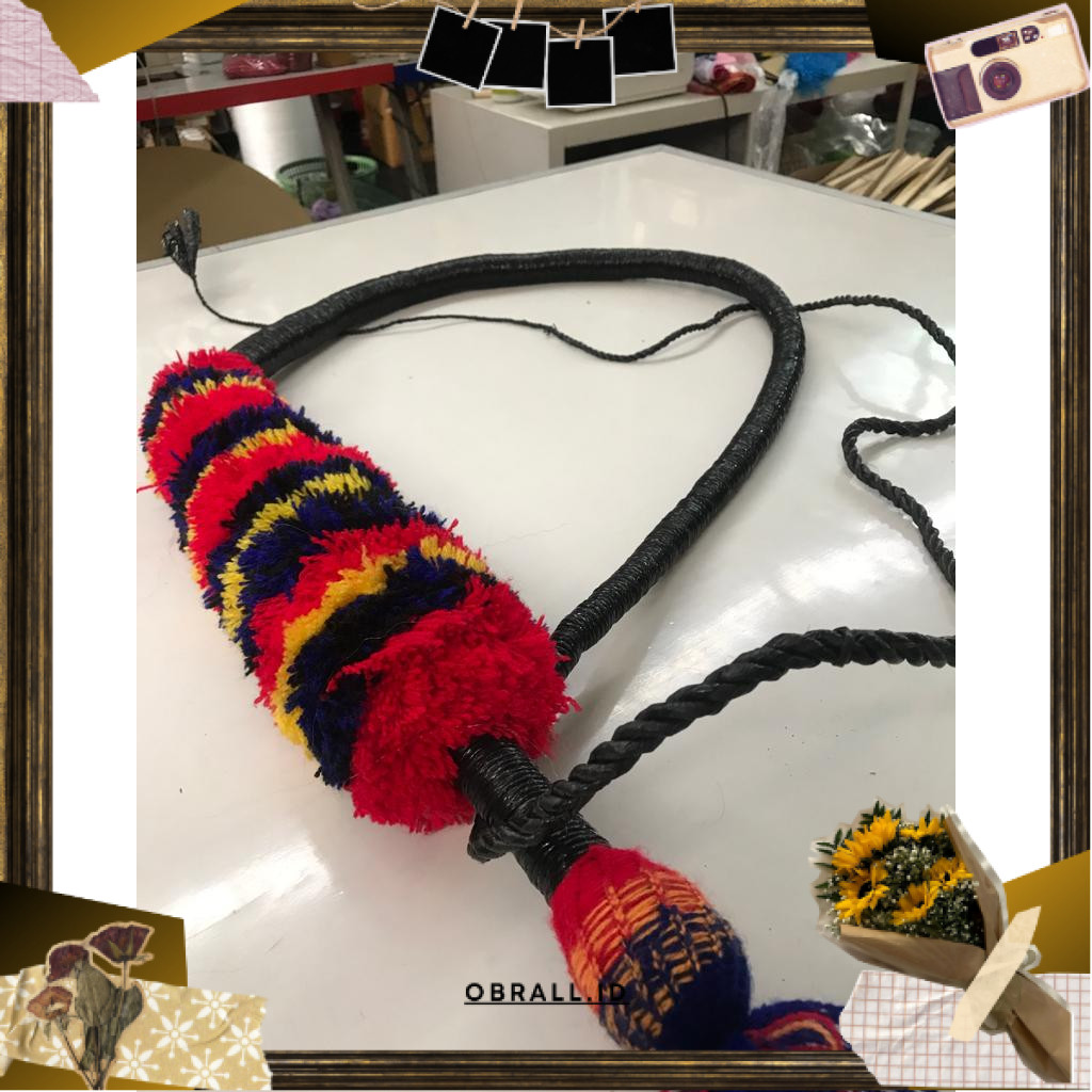 PROMO Pecut Jumbo Bopo  / Pecut Jaranan Jumbo Dewasa / Cambuk Jaranan / Pecut Tari