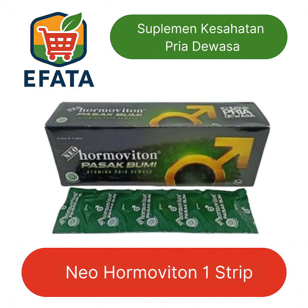 Neo Hormoviton 1 Strip - Multivitamin Untuk Pria Dewasa