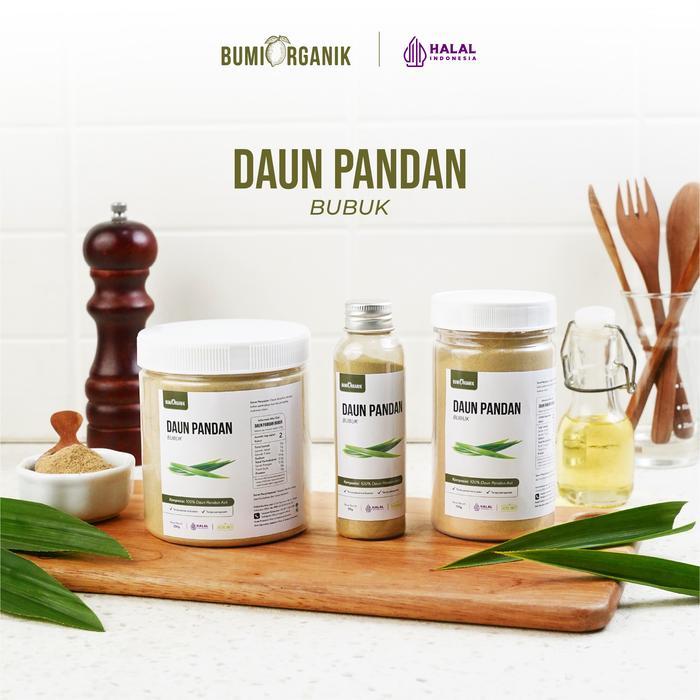 DAUN PANDAN BUBUK - BUMI ORGANIK 50G, 150G, 250G - 50g