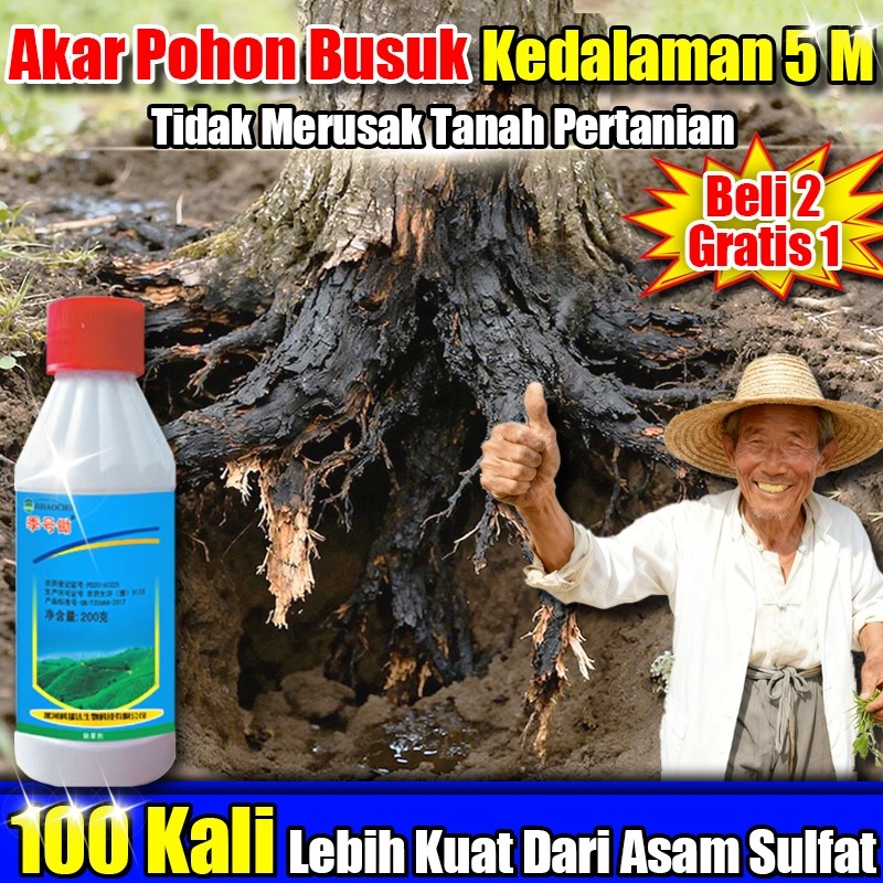 RUES.STORE Herbisida pembunuh pohon besar Racun bambu paling ampuh original Obat pembasmi rumput Rac