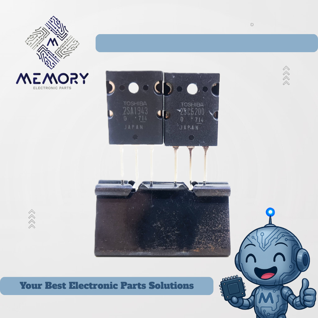 TRANSISTOR TOSHIBA A1943 C5200 Seri 7