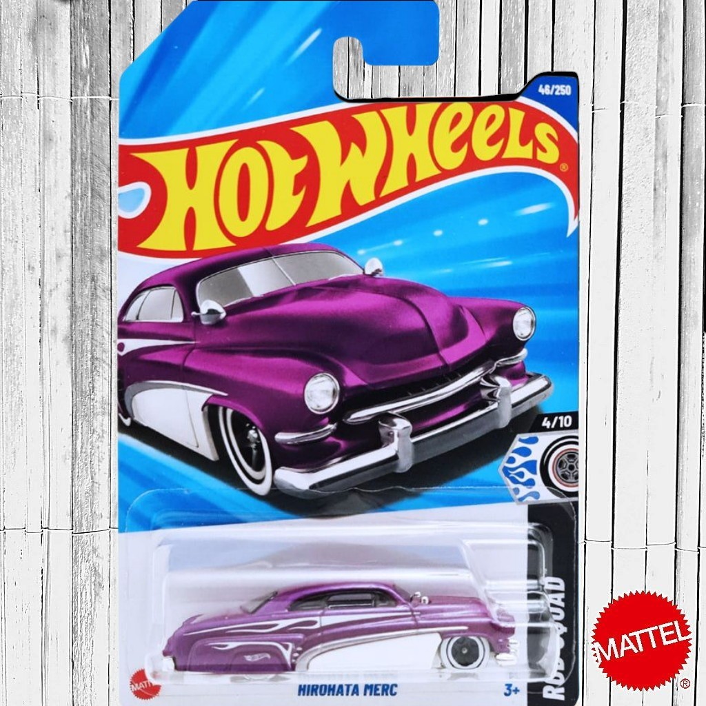 Hot Wheels Hirohata Merc Ungu Classic Car