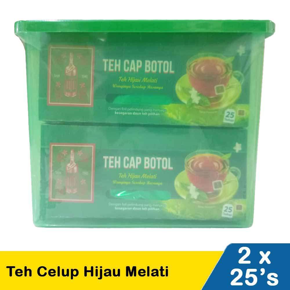 CAP BOTOL TEH CELUP HIJAU MELATI 2x25's