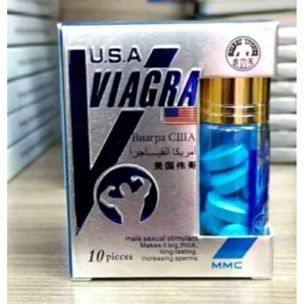 VIAGRA MMC BLUE USA- Obat kuat pria, Meningkatkan Stamina & Vitalitas,100% Aman