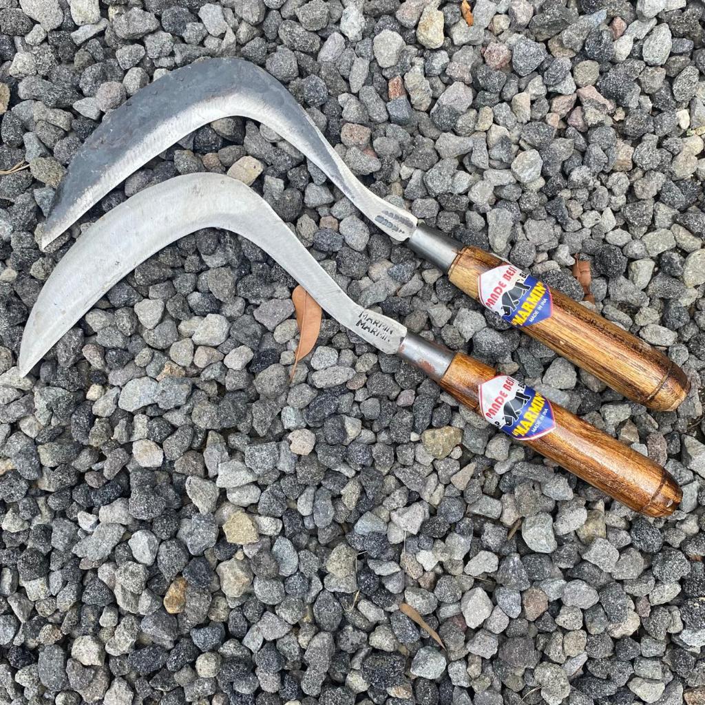 Arit Pemangkat Rumput Serbaguna Baja Per Asli Berkualitas Super KUAT