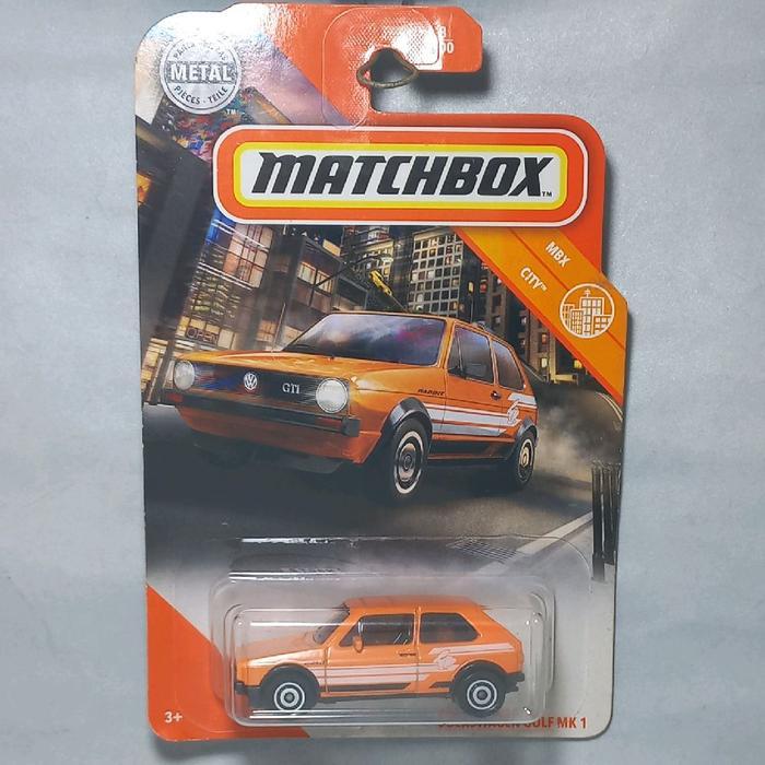 Diecast Matchbox VW Golf MK1   Volkswagen Golf mk 1 produksi 2019
