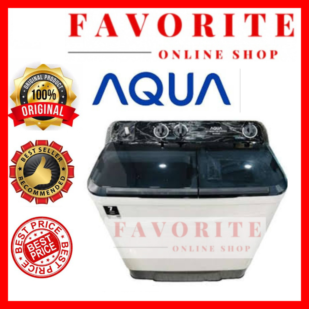 SS Mesin Cuci AQUA 8010HT / AQUA Mesin Cuci 8010 HT Mesin Cuci AQUA 8KG JURAGAN
