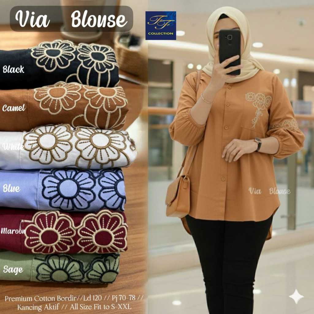 2201    VIA BLOUSE    by FF  // NOVIISTUFF