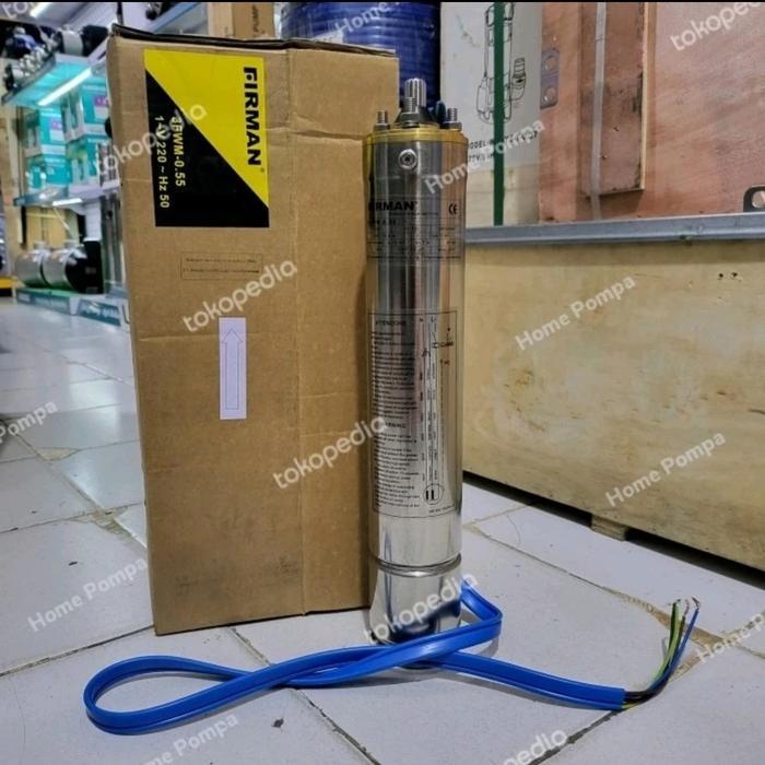 Submersible Motor 3" Firman | Dinamo Pompa Satelit 0.75Hp 1Phase