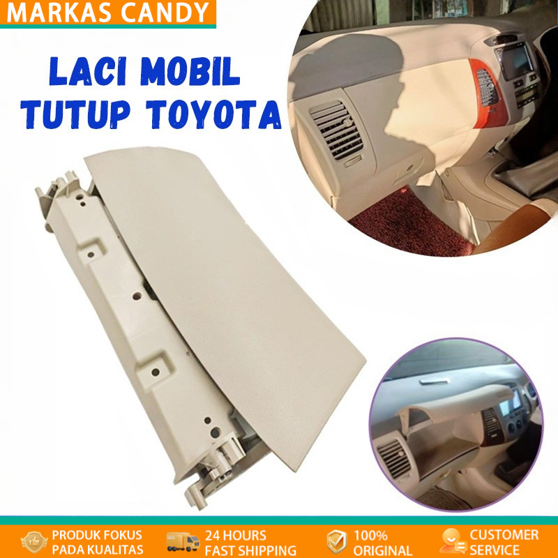 TUTUP LACI ORIGINAL DASBOARD ATAS INNOVA 2004-2015 CREAM ABU ABU 55440-0K030 GARANSI 1 TAHUN