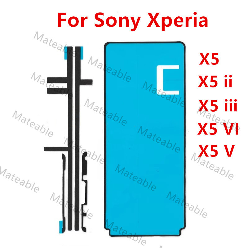 Xperia5 X5 5ii 5iii 5V For Sony Xperia 5 ii iii iv v vi Battery Back Cover Adhesive LCD Sticker Glue