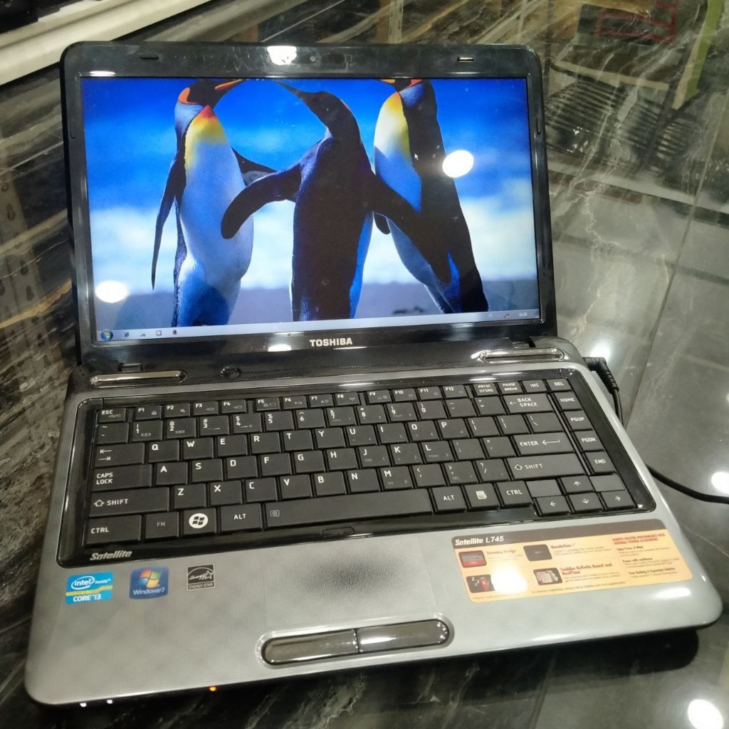 laptop Toshiba L745 Intel Core i3-2310M 16Gb 512Gb Siap Pakai Bergaransi original