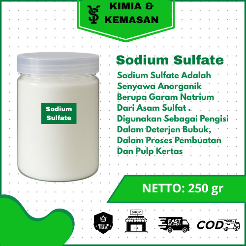Sodium Sulfate/Natrium Sulfate 250 gr