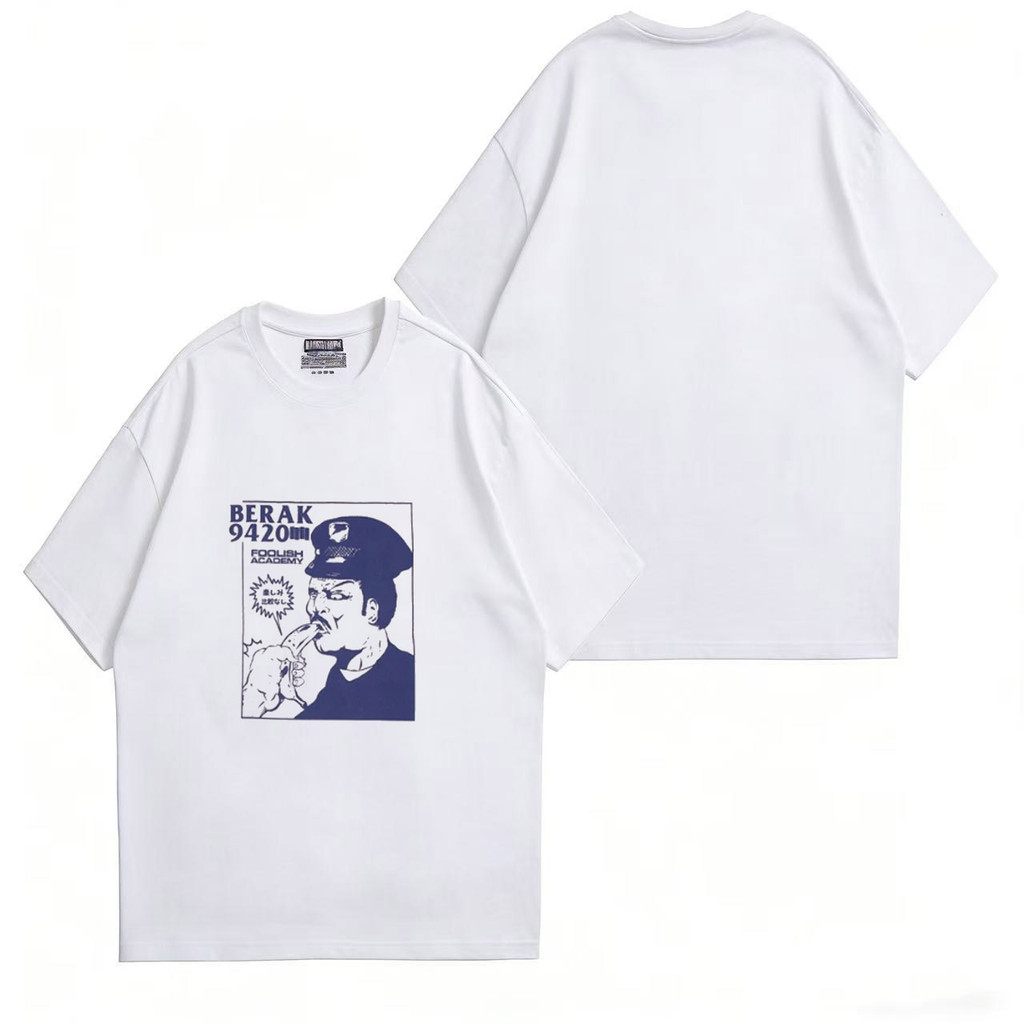 Berak 9420 Tshirt ACAB WHITE