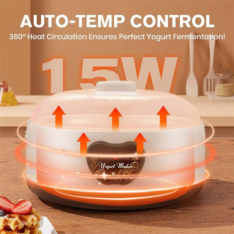 Yogurt Maker Withtemperature Control Yogurt Maker Machine Multifunction Electric Yogurt Machine EU P
