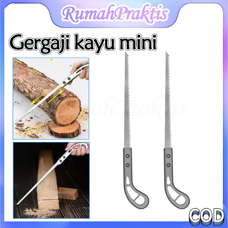 gergaji manual woodworking  kayu/genggam tajam manual wood saw portable/pemotong kayu pohon serbagun