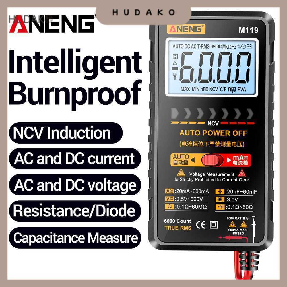 ANENG Digital Multimeter Multitester Voltage Tester with NCV Sensing - M119
