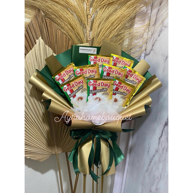 [COFFEE] Buket Bouquet Bucket Coffee Kopi Good Day Coffemix ABC Kapal Api Milo Graduation Hadiah Cow