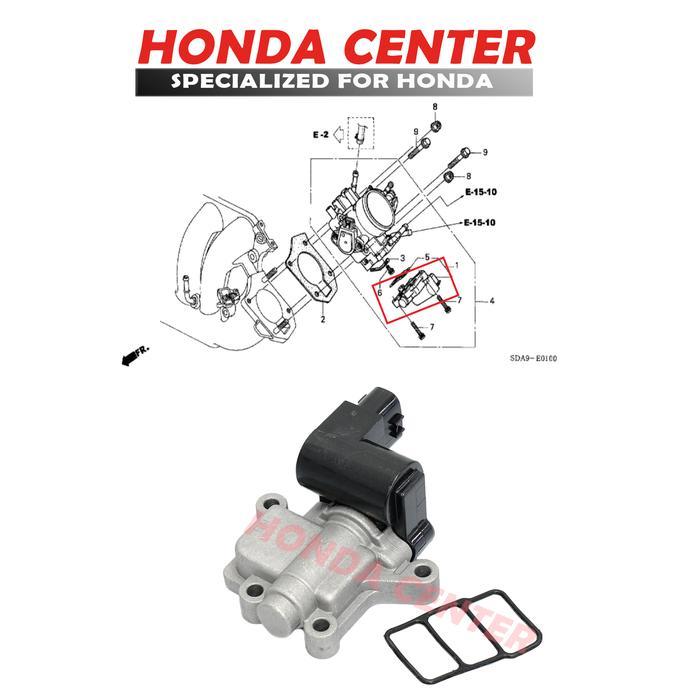 IACV IDLE UP RAC Rotary Air Control ISC Servo Accord CM5 2003 2004 2005 2006 2007 Handal