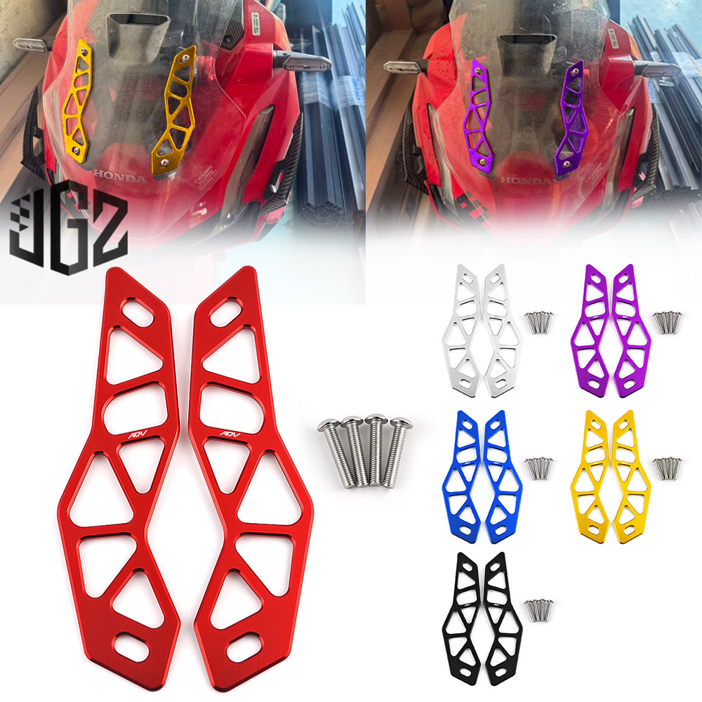 JGZ for HONDA ADV160 ADV150 Visor Bracket CNC Garnish Windshield Holder