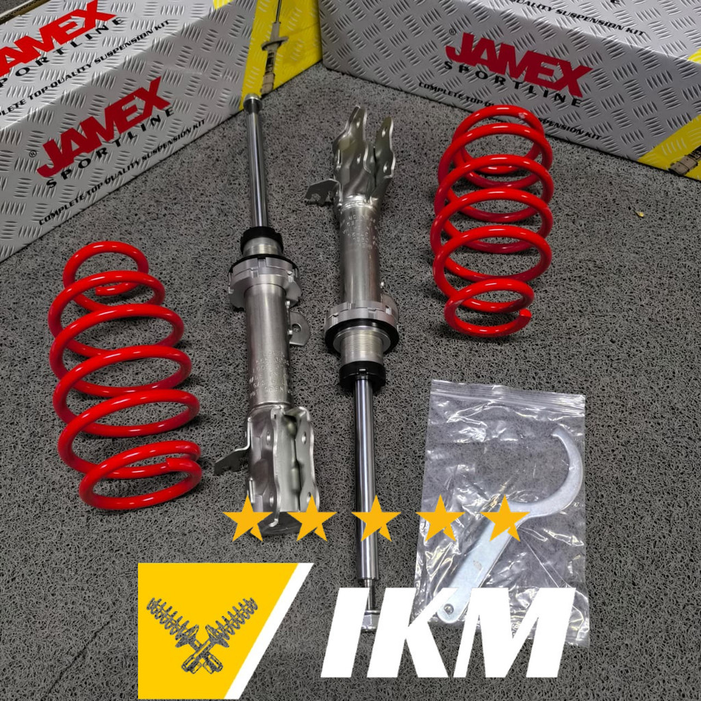 Coilover Shock Breaker Jamex Adjustable Suzuki All New Swift Th 2018 - ON Depan Original 100%