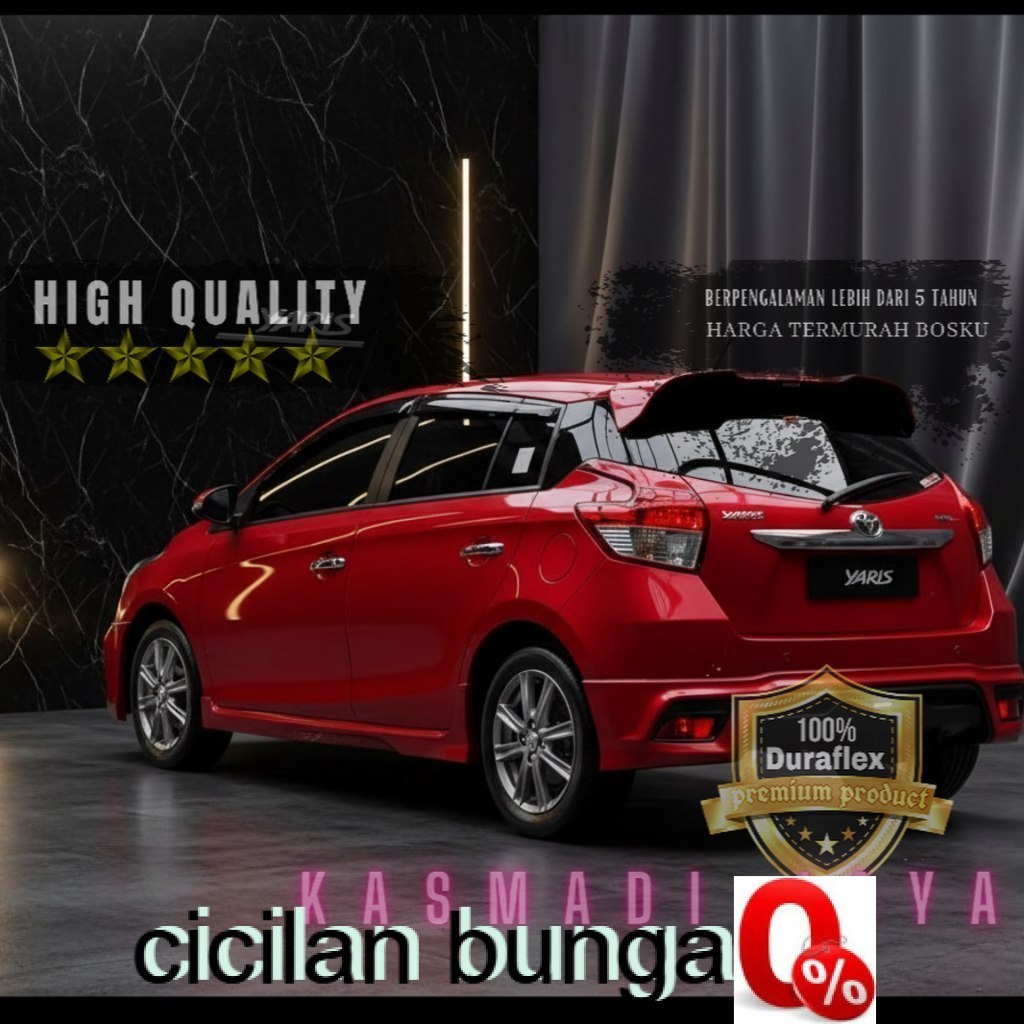 [CICILAN 0%] bumper yaris BODYKIT ALL NEW YARIS TRD 2014-2017 BEMPER / BUMPER YARIS