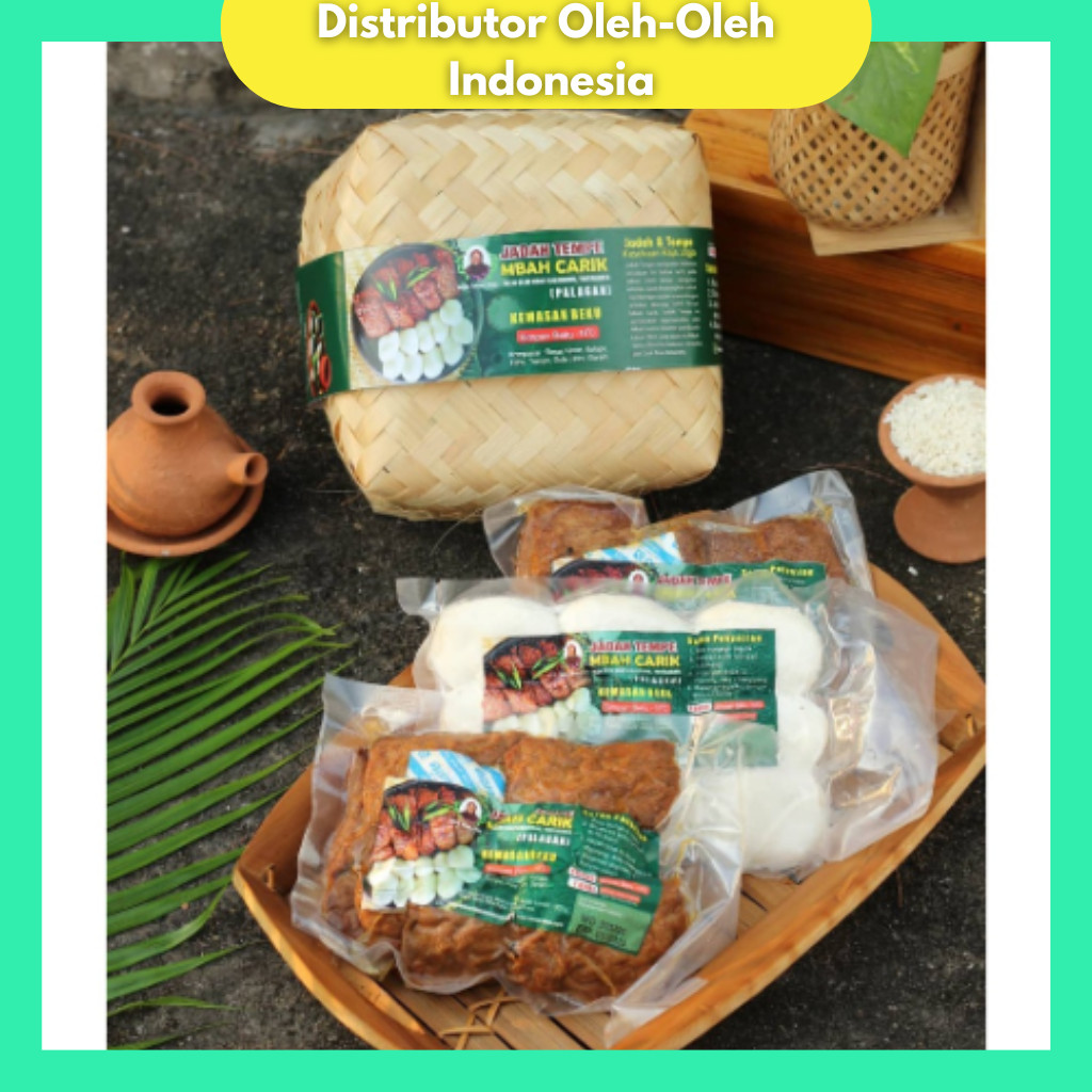 Jadah Uli dan Tempe Bacem Asli Mbah Carik – Special Frozen Vacuum, Cocok untuk Lauk & Camilan