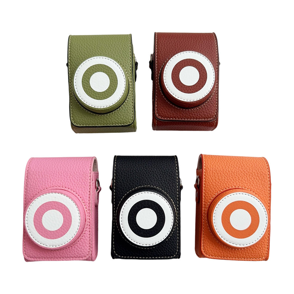 Tas Casing Pelindung dari Bahan PU untuk Kamera RICOH GR 3 3X 4 Sony ZV1 ZV1F ZV1M2 Canon G7X2 G7X3