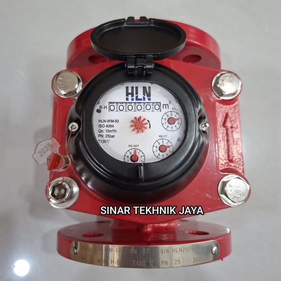 flow meter steam 2" (DN 50) PN-25 meteran air panas 2 inch HLN