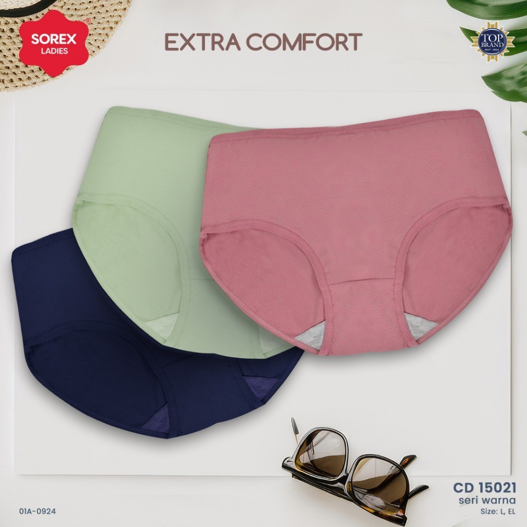 CELANA DALAM WANITA 15021 Basic SOREX