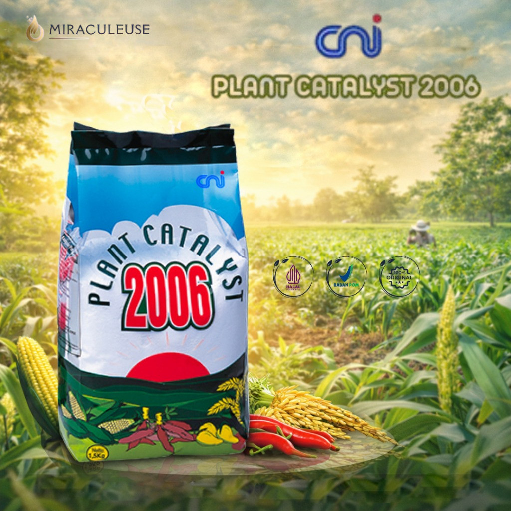 CNI Plant Catalyst 2006 Berat isi 1,5 kg | PUPUK KATALIS cocok untuk semua tanaman ORIGINAL dari CNI