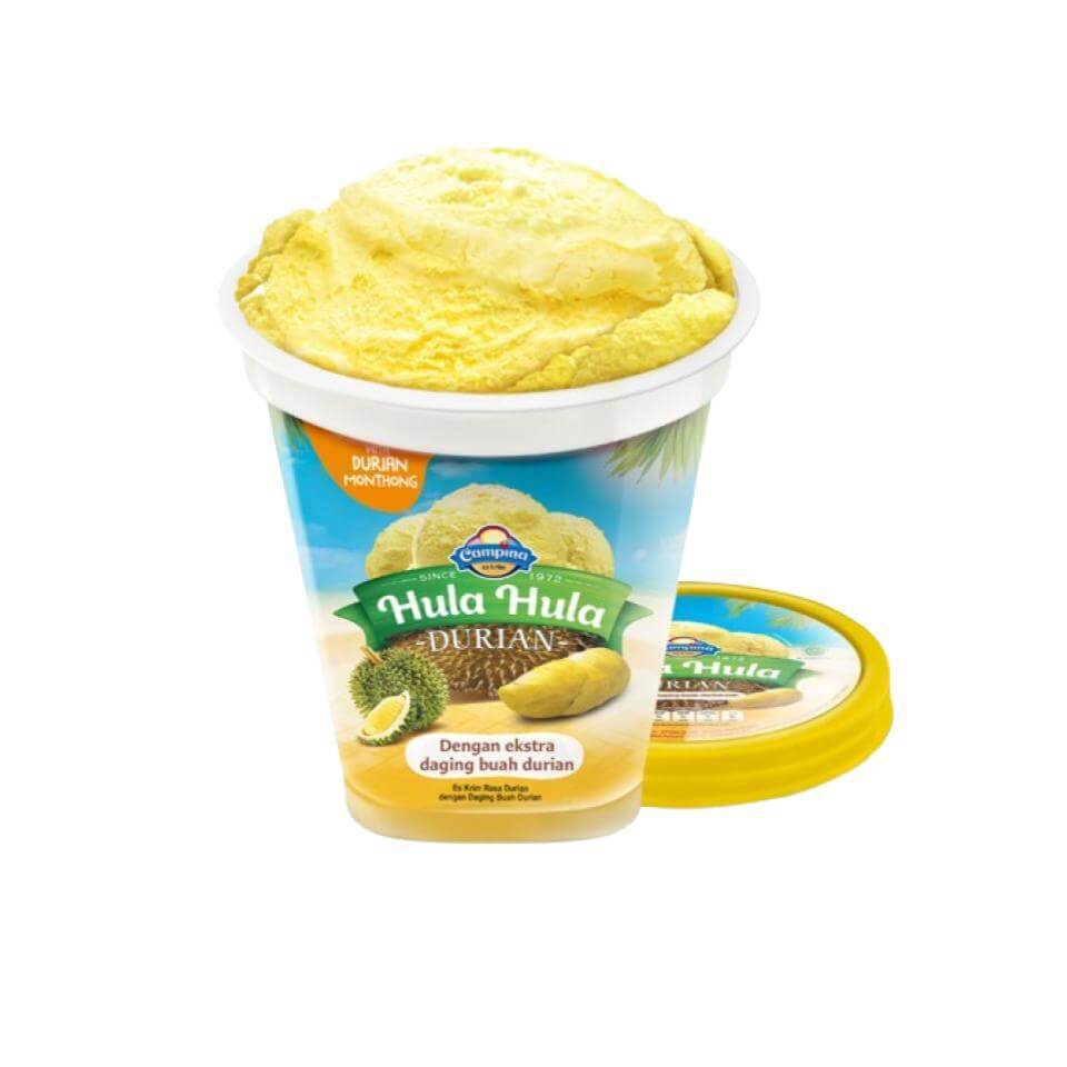 Campina Es Krim Hula Hula Durian 90 ml