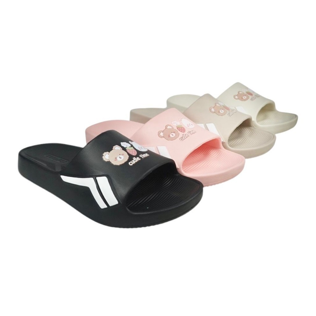 LUOFU Sandal Selop Jelly Karet Eva Anak E7219-E30Luofu Bara Bara