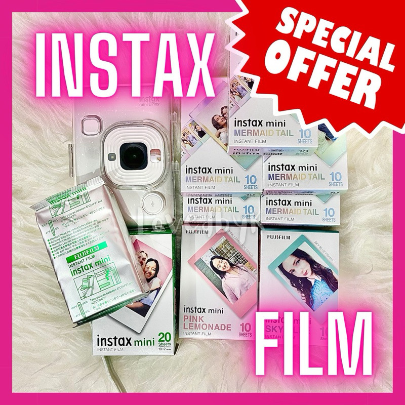 Well Photo (READY) FujiFilm Instax Mini Instant Film | Langsung Kirim Instant Sameday | Expired 2027