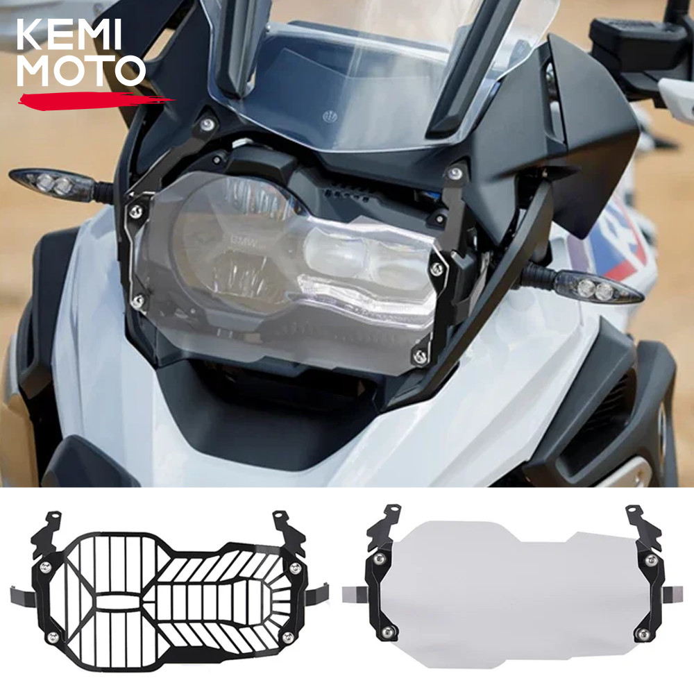 For BMW R1250GS R1200GS LC Adventure Headlight Grille Guards Cover R 1200 GS Headlamp Light Cover Gu