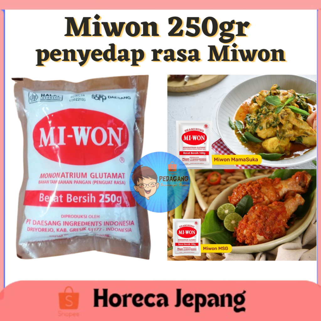 AFF Miwon 250g/ Miwon MSG 250G/ Miwon Penyedap Rasa / MSG / Micin - 250G/ Micin Miwon / Penyedap Ras