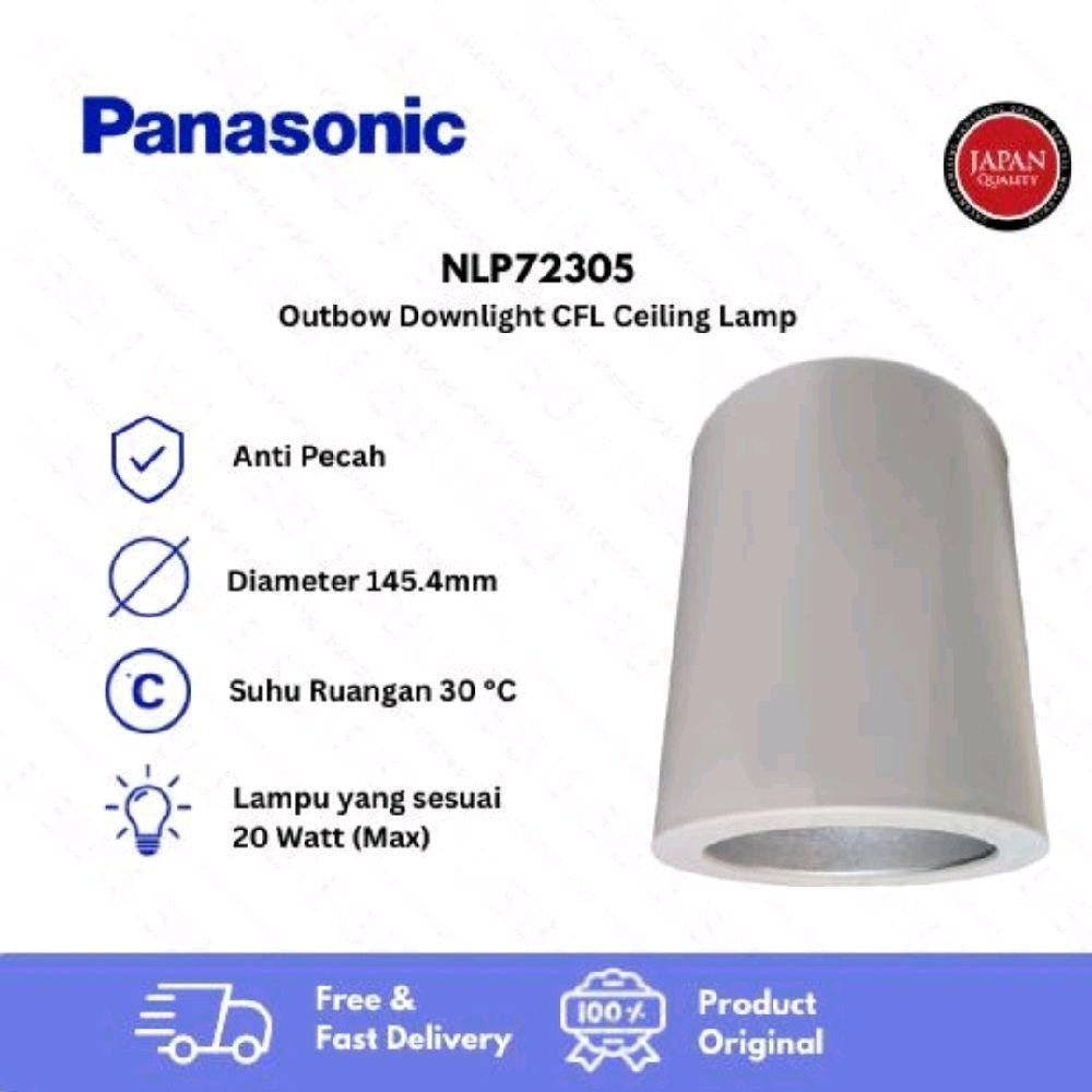 Kap Downlight Panasonic NLP72305 Outbow Putih