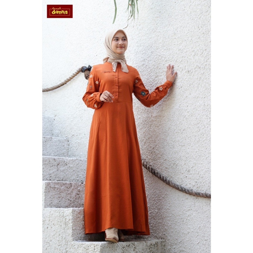 Promo Hits Abaya Dannis/Gamis Dannis/Abaya Muslim/Gamis Muslim/Abaya Dewasa/Gamis Dewasa