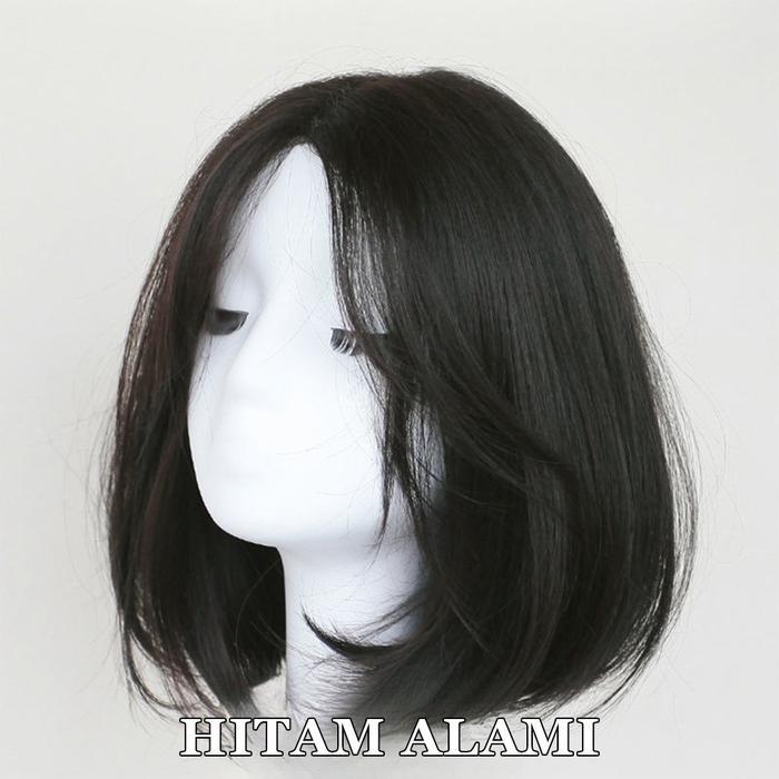 PROMO  Wig wanita full kepala/wig rambut pendek/wig natural wanita/wig rambut pendek wanita/wig tanp