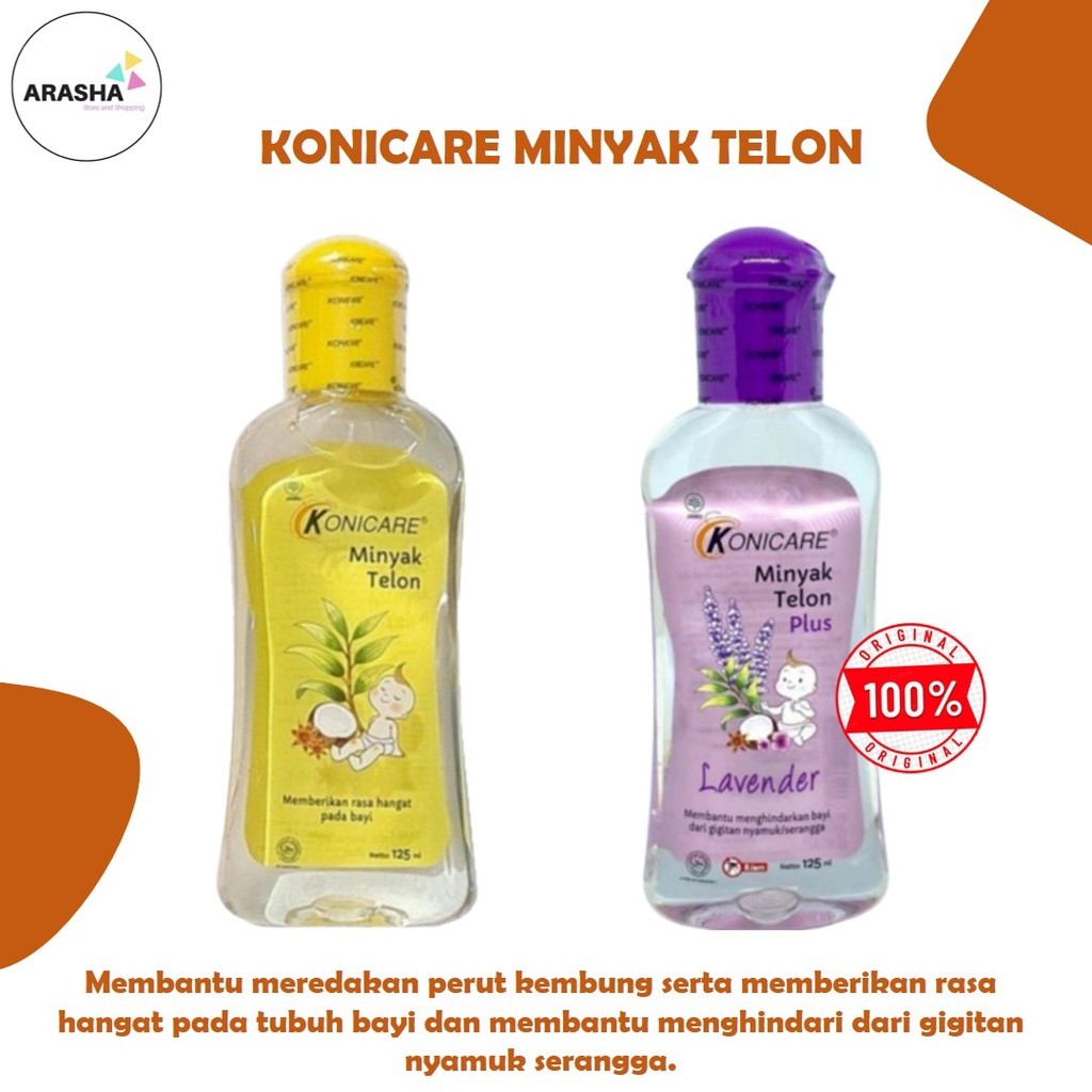 Konicare minyak telon plus 60 ml telon kuning 60 ml Konicare telon