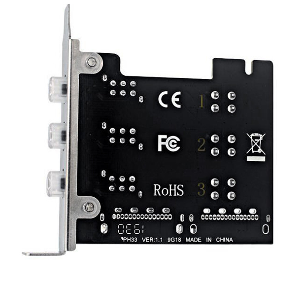 Hard sk Management System 4Pin SATA Hard sk Control System LED Backlit Numbered Intelligent Control 