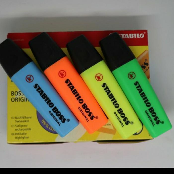 Stabilo boss/hhlhter/stabilo BOSS GINAL - Biru