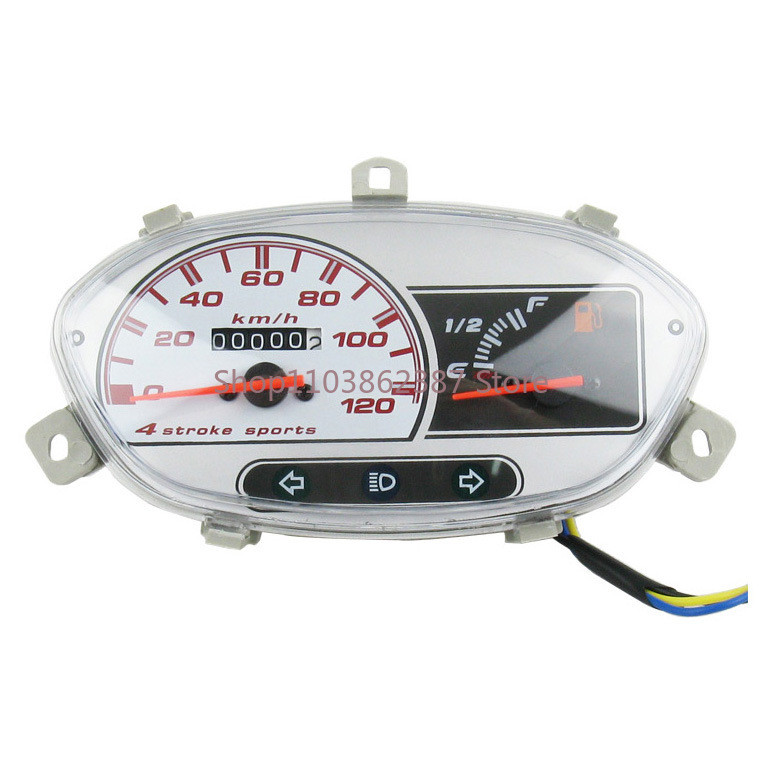 For Motorcycle Scooter Meter, Qiaoge GY6125 Meter, Scooter Engine Husi, Code Meter