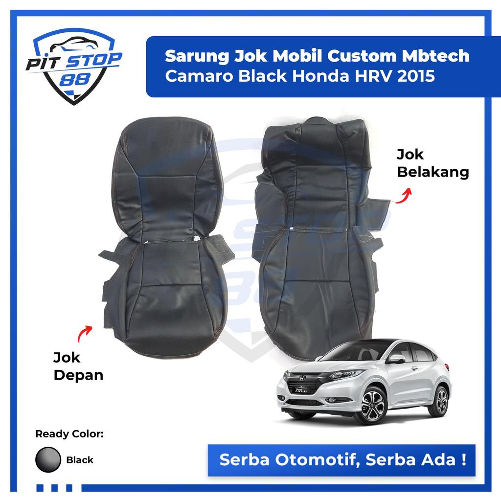 Sarung Jok Mobil Custom Bugatti Hitam Honda Jazz 2008