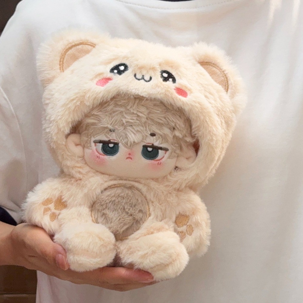 20CM Plush Doll Clothes Outfit Soft Animal Dress Up Our Generation Cool Stuff Korea Kpop Idol Doll A
