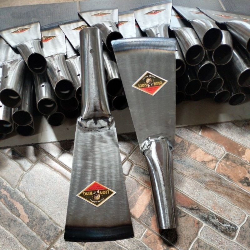 Dodos Sawit Baja Asli Super Tajam - Alat Penunas Pelepah & Dodos Tanah Sangat Kuat