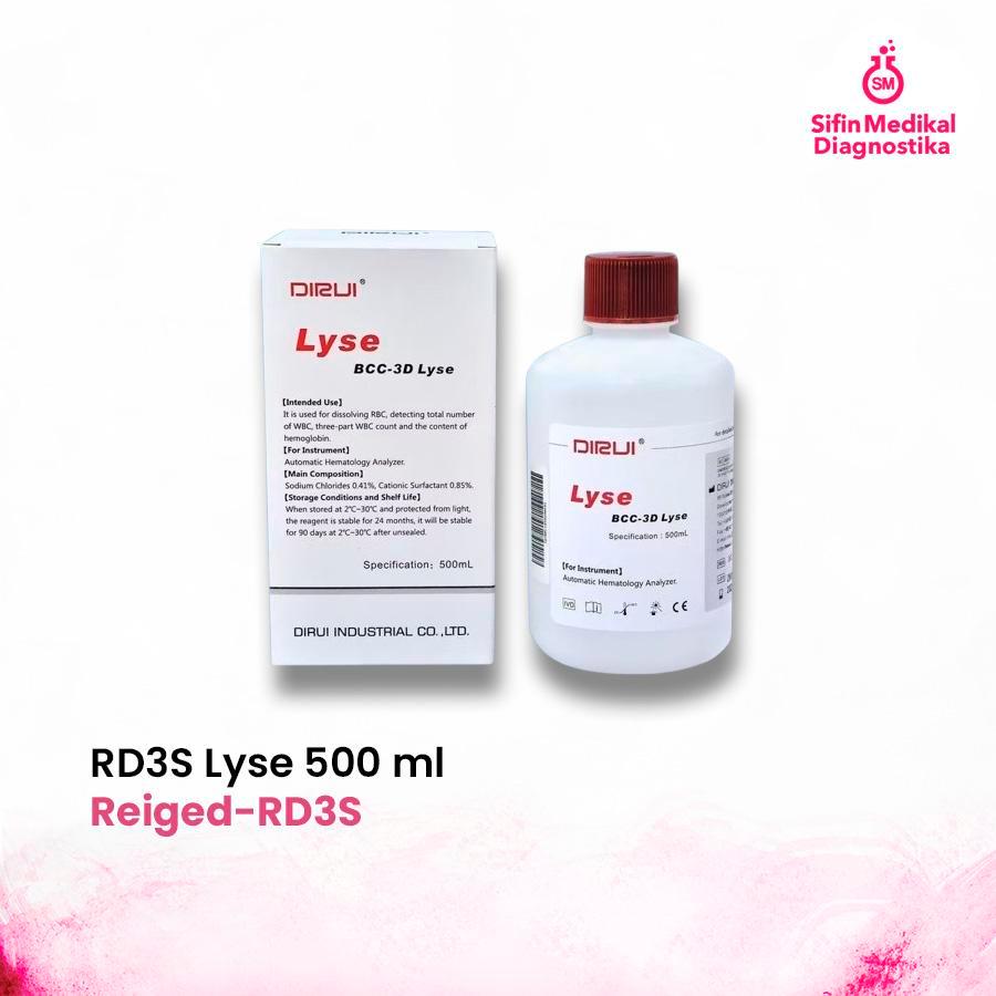 RD3S Lyse 500 mL – Reagen Lyse Hematology Analyzer