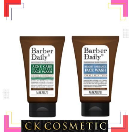 MAKARIZO BARBER DAILY Face Wash | Barber Daily Acne Care Face Wash | Barber Daily Bright Radiant 100