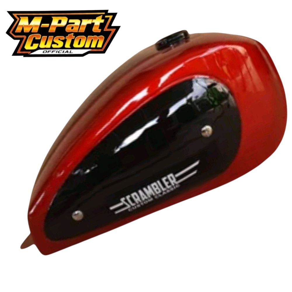 TANGKI MOTOR TANGKI MOTOR CUSTOM THUNDER MEGA PRO BYSON SCORPIO BOBBER