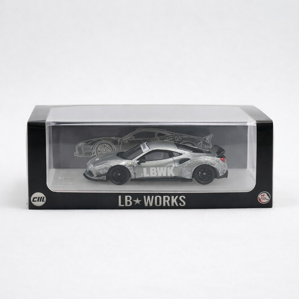 CM Model 1/64 CHASE LBWK Ferrari 488 Indonesia Exclusive Resin Model